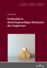 Image for Prekaritaet in Deutschsprachigen Romanen Der Gegenwart
