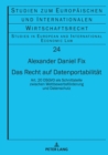 Image for Das Recht Auf Datenportabilitaet: Art. 20 DSGVO Als Schnittstelle Zwischen Wettbewerbsfoerderung Und Datenschutz