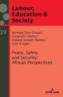 Image for Peace, safety and security  : African perspectives