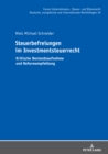 Image for Steuerbefreiungen Im Investmentsteuerrecht: Kritische Bestandsaufnahme Und Reformempfehlung