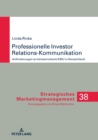 Image for Professionelle Investor Relations-Kommunikation: Anforderungen an boersennotierte KMU in Deutschland