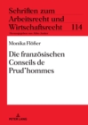 Image for Die franzoesischen Conseils de Prud&#39;hommes