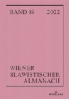 Image for Wiener Slawistischer Almanach Band 89/2022