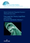 Image for Free legal aid, theory, legal basis and practice: European standards. : 29