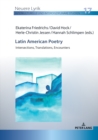 Image for Latin American Poetry: Intersections, Translations, Encounters