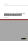 Image for Analyse der besonderen Bedingungen und Merkmale von Direktinvestitionen in Transformationslandern Osteuropas