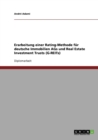Image for Erarbeitung einer Rating-Methode fur deutsche Immobilien AGs und Real Estate Investment Trusts (G-REITs)