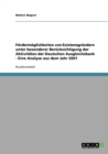 Image for Foerdermoeglichkeiten von Existenzgrundern unter besonderer Berucksichtigung der Aktivitaten der Deutschen Ausgleichsbank - Eine Analyse aus dem Jahr 2001