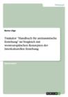 Image for Tsiakalos&#39; Handbuch Fur Antirassistische Erziehung Im Vergleich Mit Westeuropaischen Konzepten Der Interkulturellen Erziehung