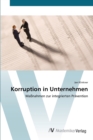 Image for Korruption in Unternehmen