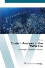 Image for Content Analyses in the WWW Era