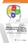 Image for Affective Events Theory - Darstellung und kritische Wurdigung