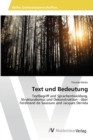 Image for Text und Bedeutung