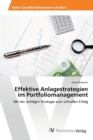 Image for Effektive Anlagestrategien im Portfoliomanagement