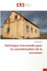 Image for Technique Microonde Pour La Caracterisation de la Corrosion
