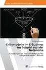 Image for Erlosmodelle im E-Business am Beispiel sozialer Netzwerke