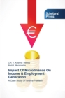 Image for Impact Of Microfinance On Income &amp; Employment Generation