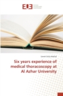 Image for Six years experience of medical thoracoscopy at Al Azhar University