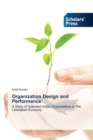 Image for Organization Design and Performance