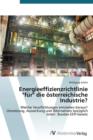Image for Energieeffizienzrichtlinie &quot;fur&quot; die osterreichische Industrie?