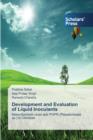 Image for Development and Evaluation of Liquid Inoculants