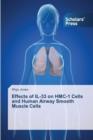 Image for Effects of IL-33 on HMC-1 Cells and Human Airway Smooth Muscle Cells