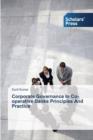 Image for Corporate Governance In Co-operative Banks Principles And Practice