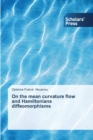 Image for On the mean curvature flow and Hamiltonians diffeomorphisms