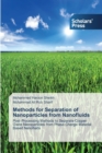 Image for Methods for Separation of Nanoparticles from Nanofluids