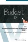 Image for Die Bundeshaushaltsrechtsreform 2009