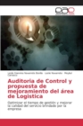 Image for Auditoria de Control y propuesta de mejoramiento del area de Logistica