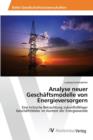 Image for Analyse neuer Geschaftsmodelle von Energieversorgern