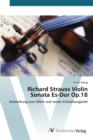 Image for Richard Strauss Violin Sonata Es-Dur Op.18