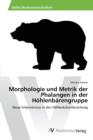 Image for Morphologie und Metrik der Phalangen in der Hohlenbarengruppe
