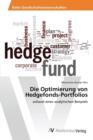 Image for Die Optimierung von Hedgefonds-Portfolios