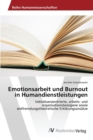Image for Emotionsarbeit und Burnout in Humandienstleistungen