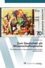 Image for Zum Deutschen als Wissenschaftssprache