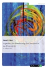 Image for Aspekte zur Foerderung der Kreativitat im Unterricht : 2. Auflage