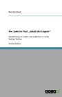 Image for Der Jude im Text &quot;Jakob der Lugner&quot; : Darstellung von Juden und Judentum in Jurek Beckers Roman