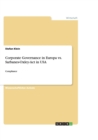 Image for Corporate Governance in Europa vs. Sarbanes-Oxley-Act in USA