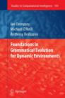 Image for Foundations in Grammatical Evolution for Dynamic Environments
