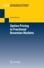 Image for Option pricing in fractional Brownian markets : 622