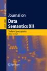 Image for Journal on Data Semantics XII : 5480