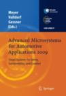 Image for Advanced Microsystems for Automotive Applications 2009: Smart Systems for Safety, Sustainability, and Comfort