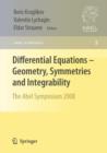Image for Differential Equations - Geometry, Symmetries and Integrability
