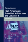 Image for Transactions on High-Performance Embedded Architectures and Compilers II