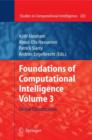Image for Foundations of Computational Intelligence Volume 3