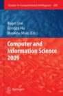 Image for Computer and Information Science 2009