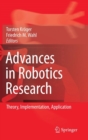 Image for Advances in Robotics Research