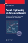 Image for Sound-Engineering im Automobilbereich: Methoden zur Messung und Auswertung von Gerauschen und Schwingungen